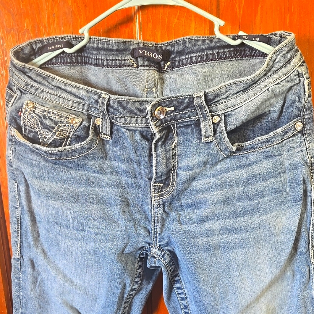 Vigoss Blue Boot Cut Jeans Classic Style
